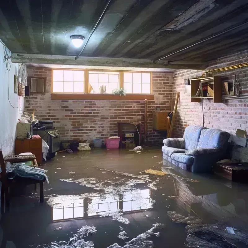 Flooded Basement Cleanup in Brenham, TX